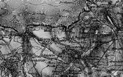 Old map of Trevowhan in 1896