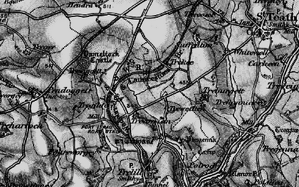 Old map of Trewethen in 1895