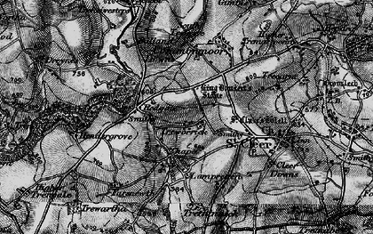 Old map of Treworrick in 1895