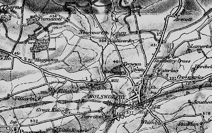 Old map of Trewyn in 1895