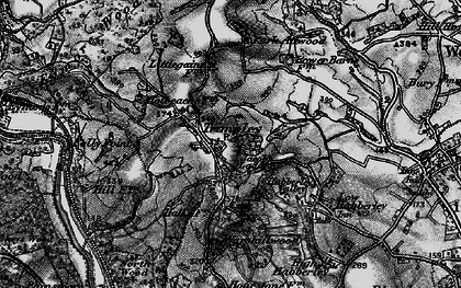 Old map of Trimpley in 1899