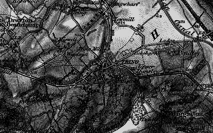 Old map of Tring in 1896