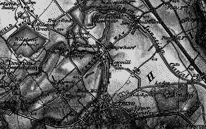 Old map of Tring Wharf in 1896