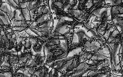 Old map of Trolliloes in 1895