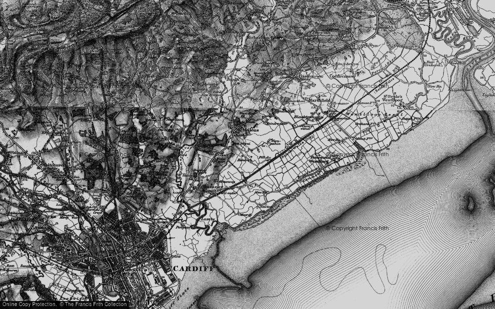 Old Map of Trowbridge, 1898 in 1898