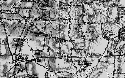 Old map of Trusley in 1897