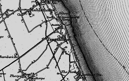 Old map of Trusthorpe in 1898