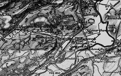 Old map of Trwstllewelyn in 1899