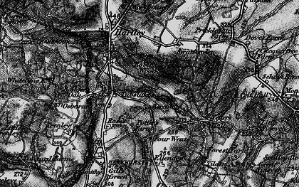 Old map of Tubslake in 1895