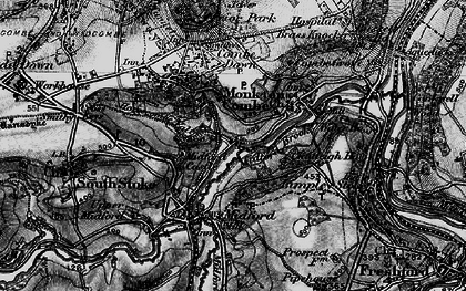 Old map of Tucking Mill in 1898