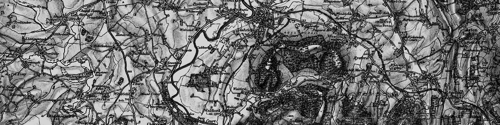Old map of Tudorville in 1896
