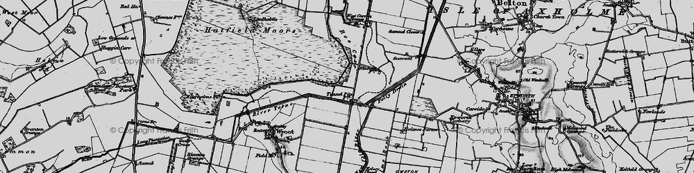 Old map of Tunnel Pits in 1895