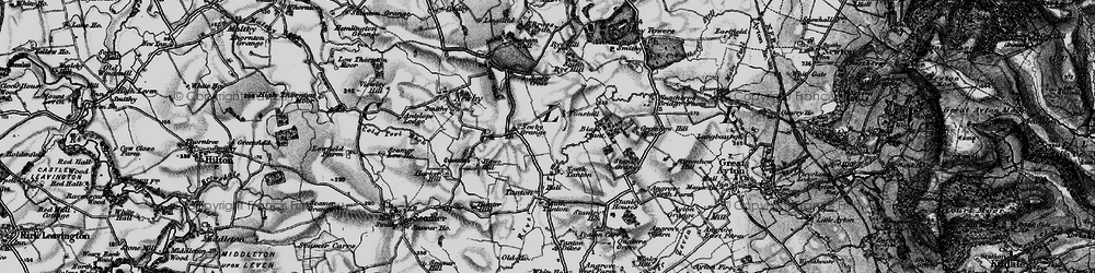 Old map of Birch Hill in 1898