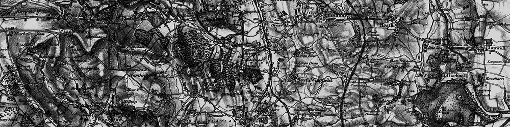 Old map of Tupton in 1896