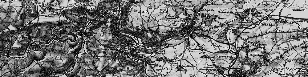 Old map of Barton Farm Country Park in 1898