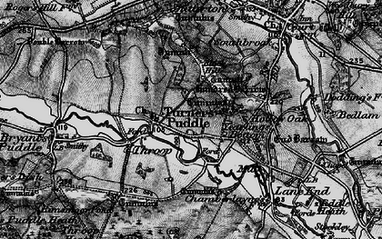 Old map of Brockhill in 1897