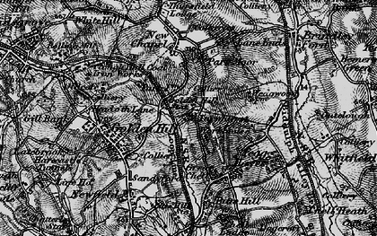 Old map of Turnhurst in 1897