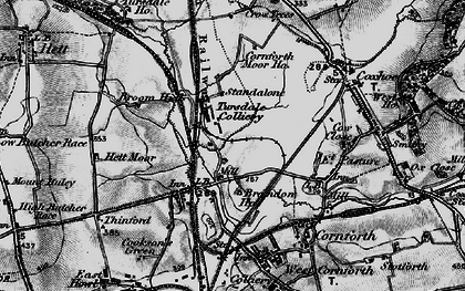 Old map of Brandon Ho in 1898
