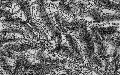 Old map of Twelveheads in 1895