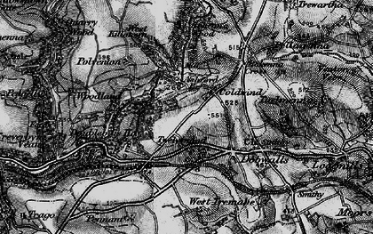 Old map of Twelvewoods in 1896