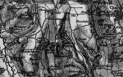 Old map of Twist in 1898