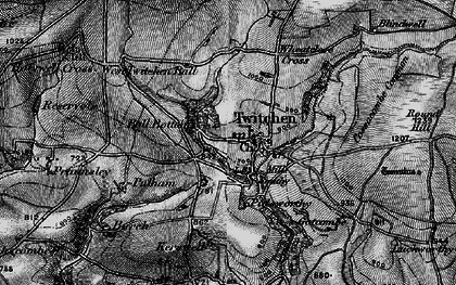 Old map of Twitchen Mill in 1898