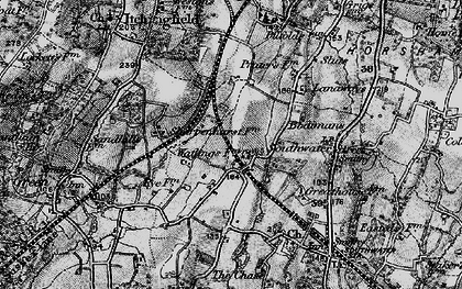 Old map of Two Mile Ash in 1895