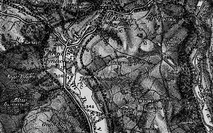 Old map of Twyn Shôn-Ifan in 1897