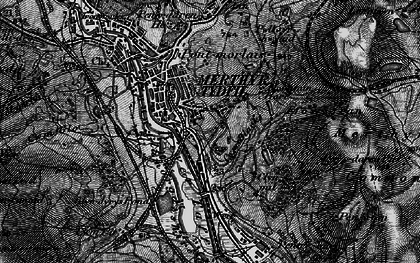 Old map of Twynyrodyn in 1898
