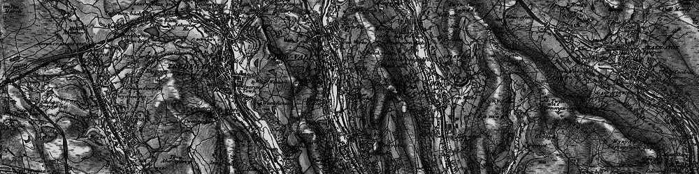 Old map of Ty Llwyn in 1897