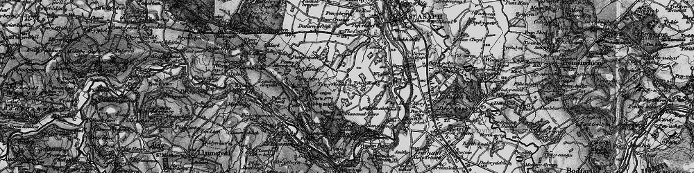 Old map of Cefn Meiriadog in 1897
