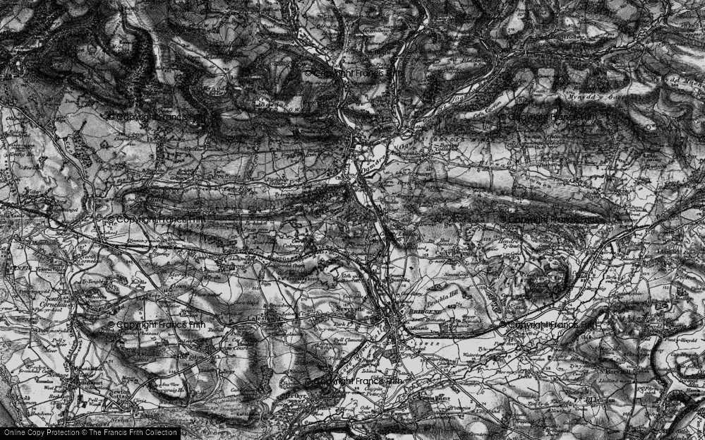 Old Map of Ty'n-y-garn, 1897 in 1897