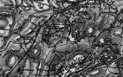 Old map of Tyddyn Dai in 1899