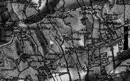 Old map of Tye Green in 1896