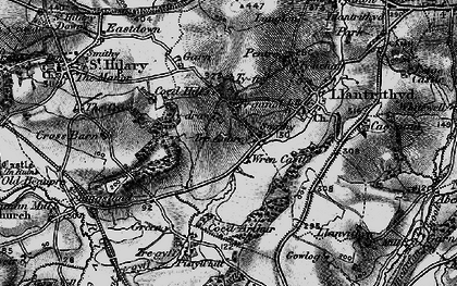 Old map of Tyganol in 1897