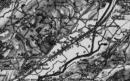 Old map of Tyle in 1898