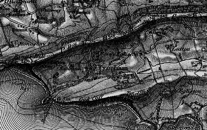 Old map of Tyneham in 1897