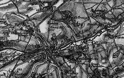Old map of Tyning in 1898