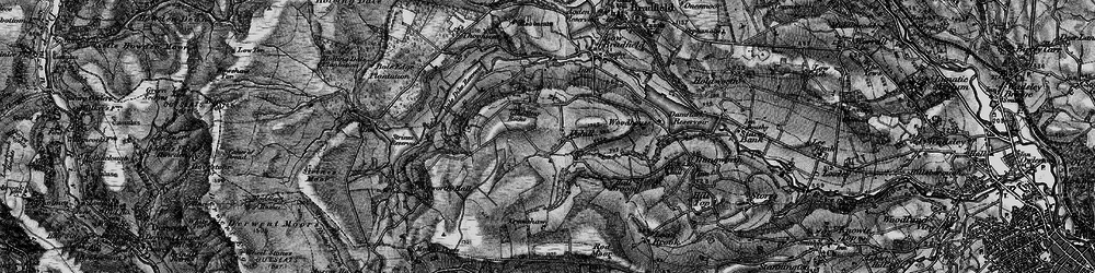 Old map of Ughill in 1896