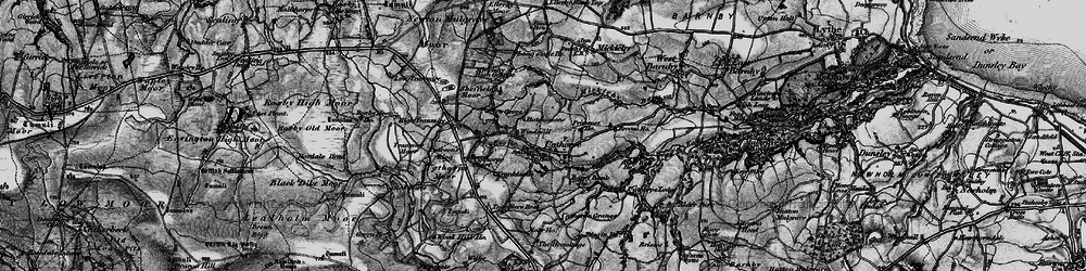 Old map of Ugthorpe in 1898