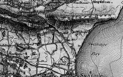 Old map of Ulwell in 1897