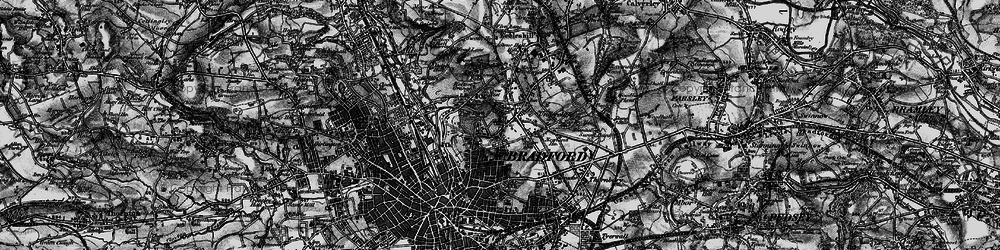 Old map of Undercliffe in 1898