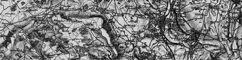 Old map of Bridgwalton in 1899