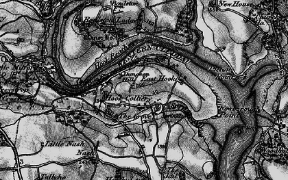 Old map of Underwood in 1898