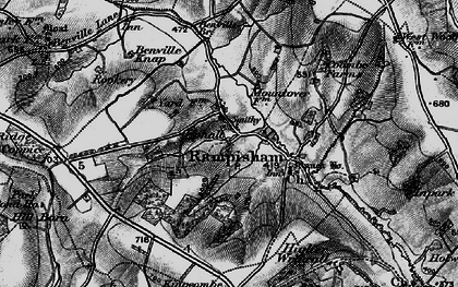 Old map of Benville Br in 1898