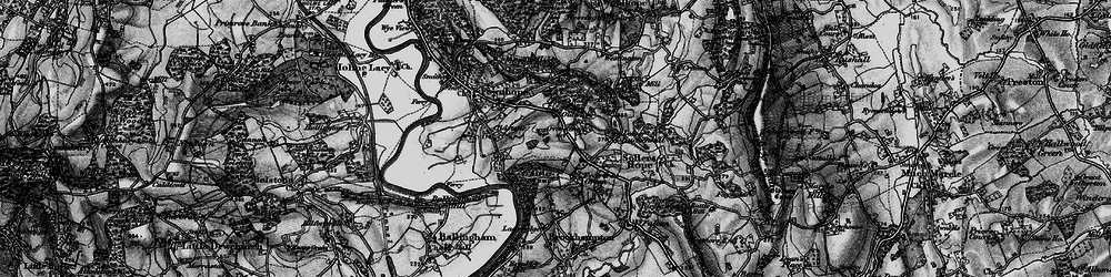 Old map of Upper Buckenhill in 1896