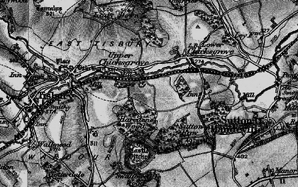 Old map of Upper Chicksgrove in 1895