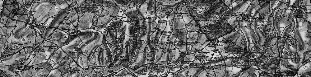 Old map of Upper Common in 1895