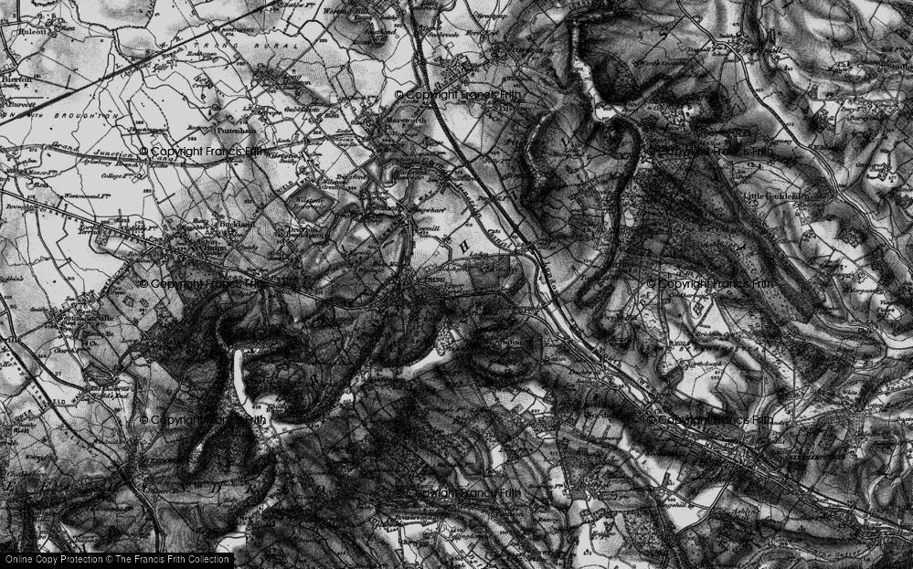 Old Map of Upper Dunsley, 1896 in 1896