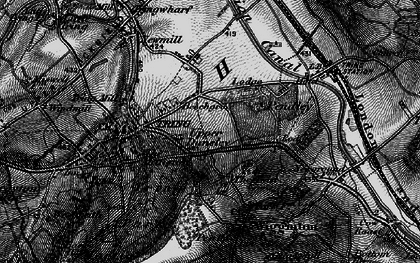 Old map of Upper Dunsley in 1896